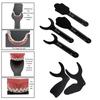 1PcsDental Photo Contrast Background Board Intraoral Photographictool Black Oral Cheek Plate Orthodontic Contraster