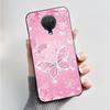 Printed Phone Case For Nokia G10 / Nokia G20 / Nokia 6.3 Fundas Soft Silicone Black Shell Cover Cute Flower Cartoon Casing Coque