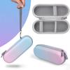 Portable Travel Toothbrush Case Protective Holder Toothbrush Case Charger Storage Box with Mesh Pocket