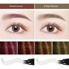 Four Fork Eyebrow Pencil Waterproof Long Lasting Fadeless Distinct Look Wild Eyebrow Cable Nature Eyebrow Thrush Gadget Girls and Boys