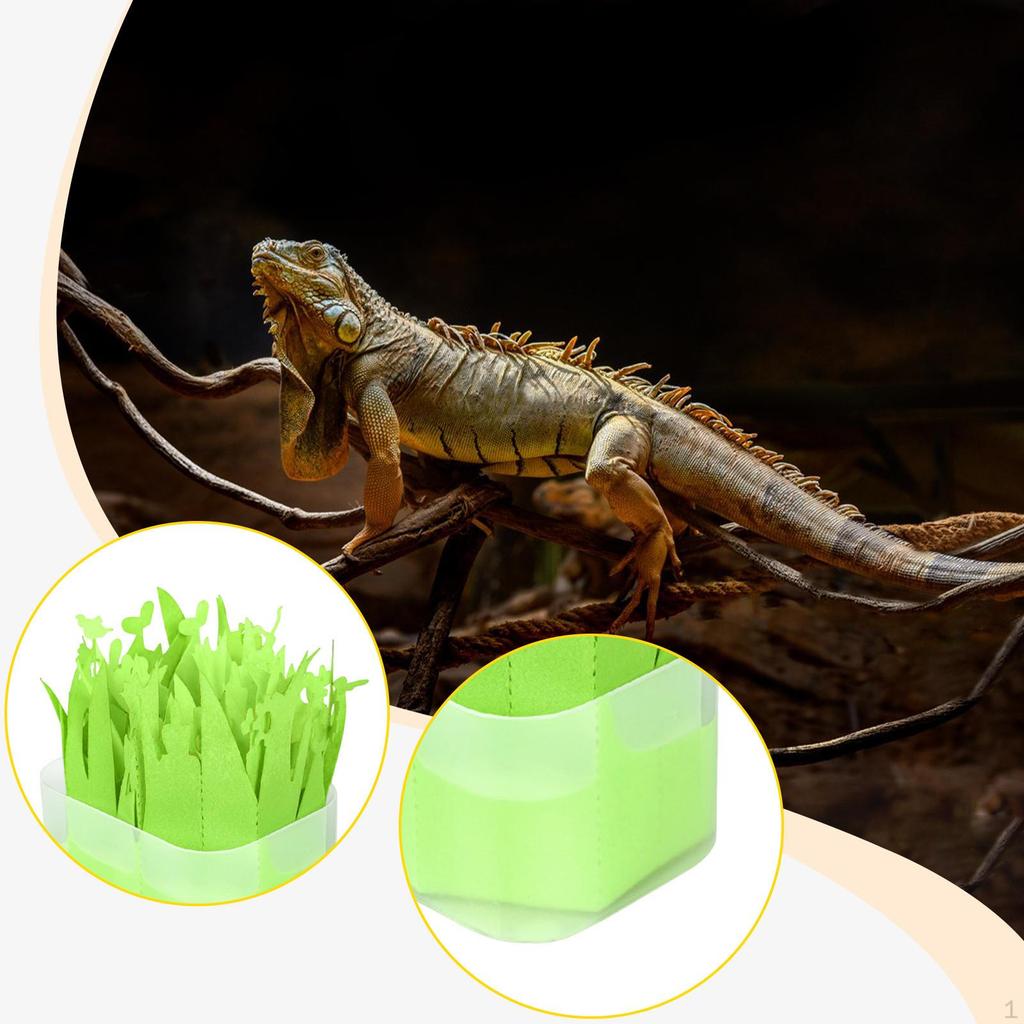 Reptile Humidifier, Air Humidity Supplies Compact Humidifying System Imitation Plants Humidifier for