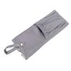 Hot Iron Holder Bag Heat Resistance Hanging Hot Hair Tool   Bag Curling Iron Travel Case Gray