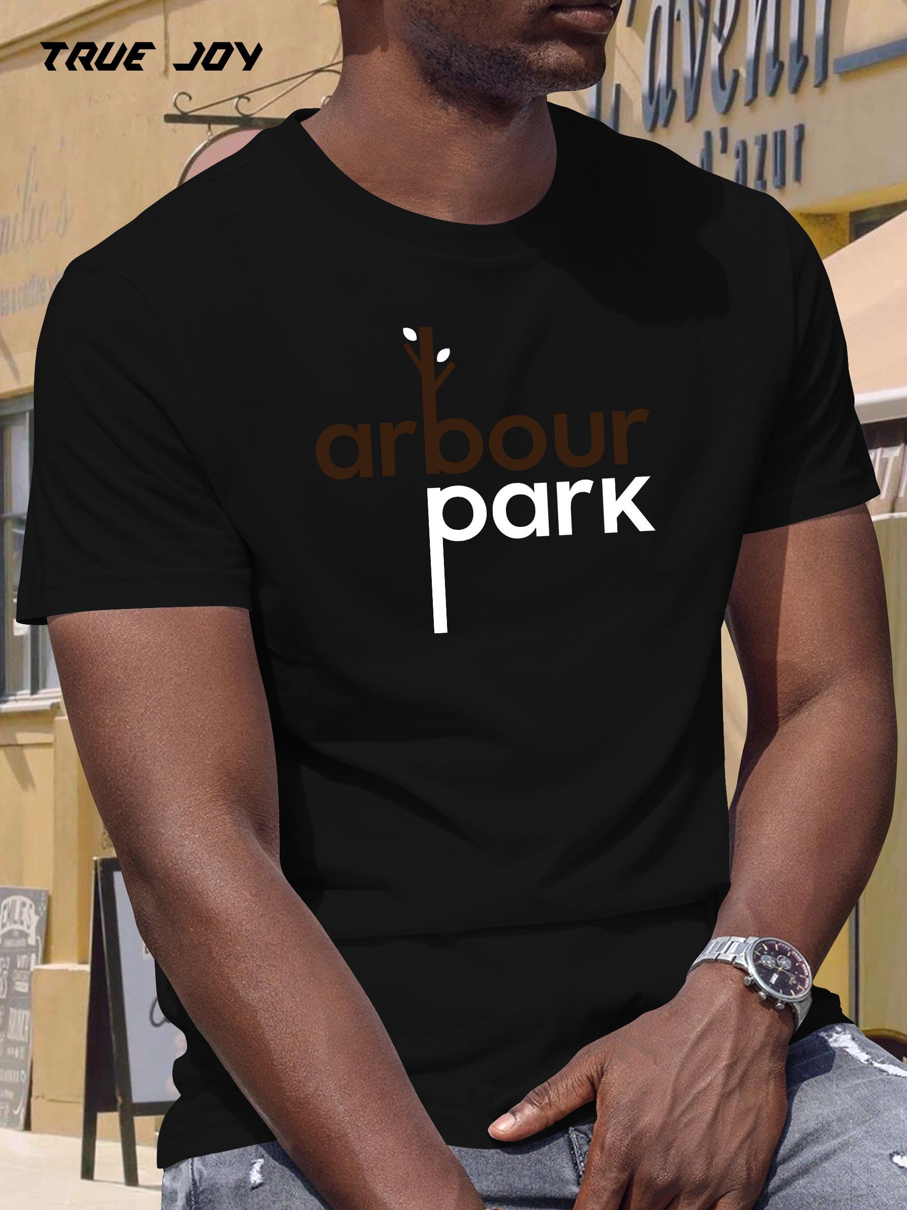 

Casual Summer T-shirt - Arbor Park Print S