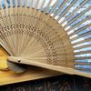 Silk Hand Fan Vintage Silk Folding Hand Fan Kanagawa Waves Japanese Folding Fan Women Bamboo Fans Japanese Art Craft Gift