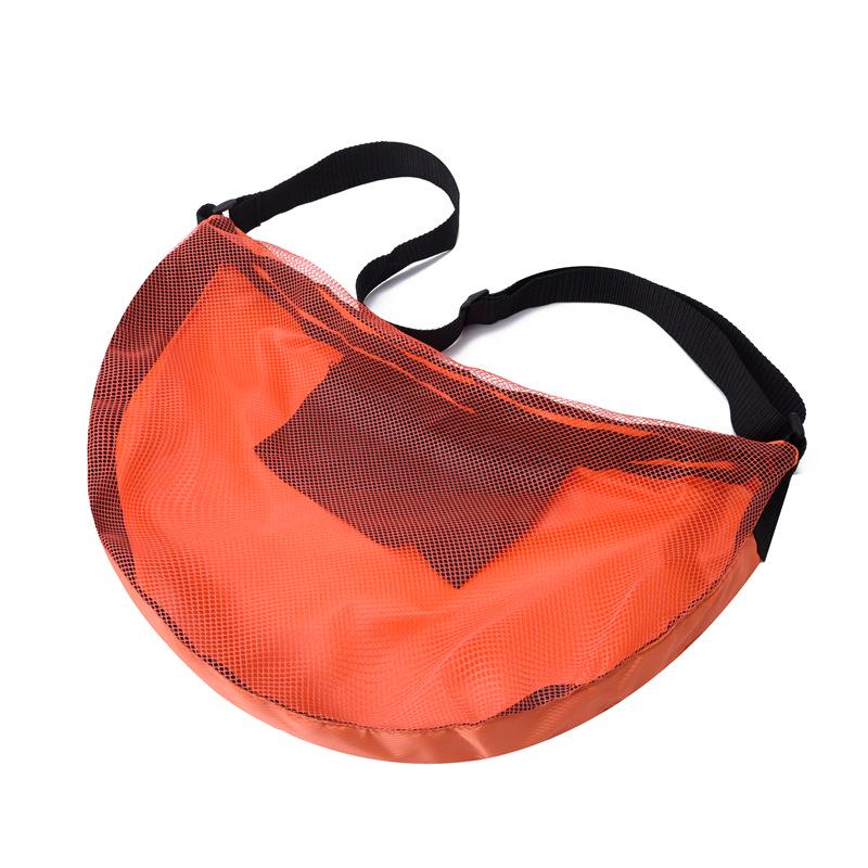 Mountain Poetry Sports Backpack: Single Shoulder Crossbody Bag for Basketball, Volleyball, and Football