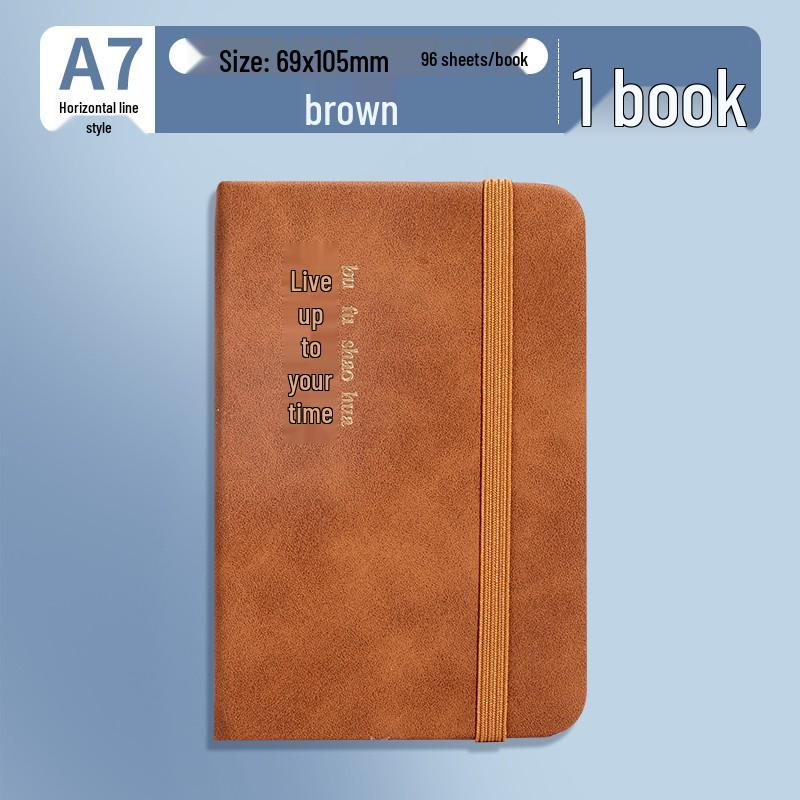 A7 Mini Pocket Notebook - Portable, Simple Style, High Value Memo Pad