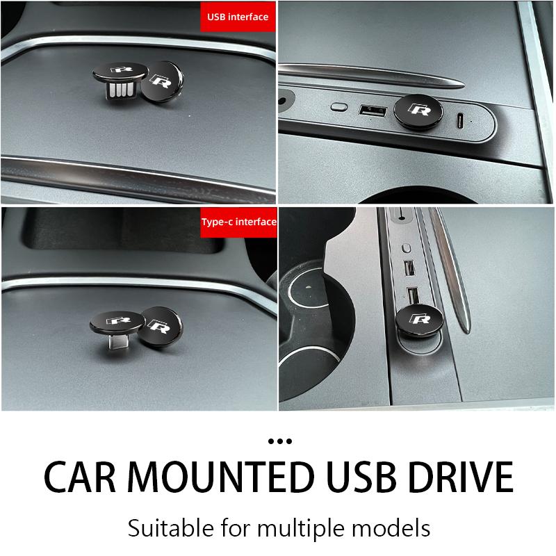 CUP1 Car Fast Transmission USB Flash Drive Memory Stick Waterproof For Volkswagen VW Tiguan CC Jetta Polo Golf 4 5 6 Passat B5 B6 B7