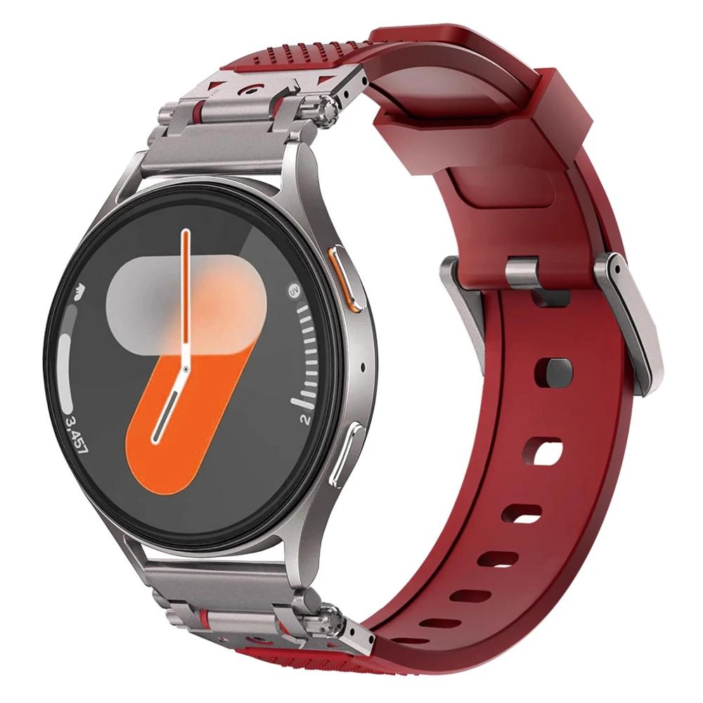 20mm 22mm Silicone Strap for Huawei Watch GT5 Pro 46mm Sport Band for Samsung Galaxy 7 6 5 40/44mm Bracelet for Amazfit Active 2