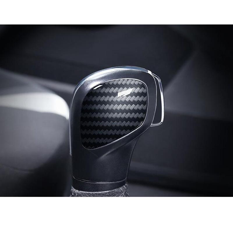 Gear Head Shifting Head Sequin Trim For Volkswagen VW T-ROC TROC 2017 2018    Gear Cover Shift Knob Control Part