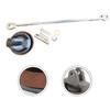 Piston Boot Replacement for Model 75 Hand Pumps Complete Set with Galvanized Piston Rod and Pins for Garden Water Use