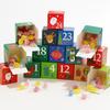 48pcs Christmas Advent Calendar Box Paper Boxes Countdown Gift Wrapping Candy Surprise Packaging for Xmas Treat