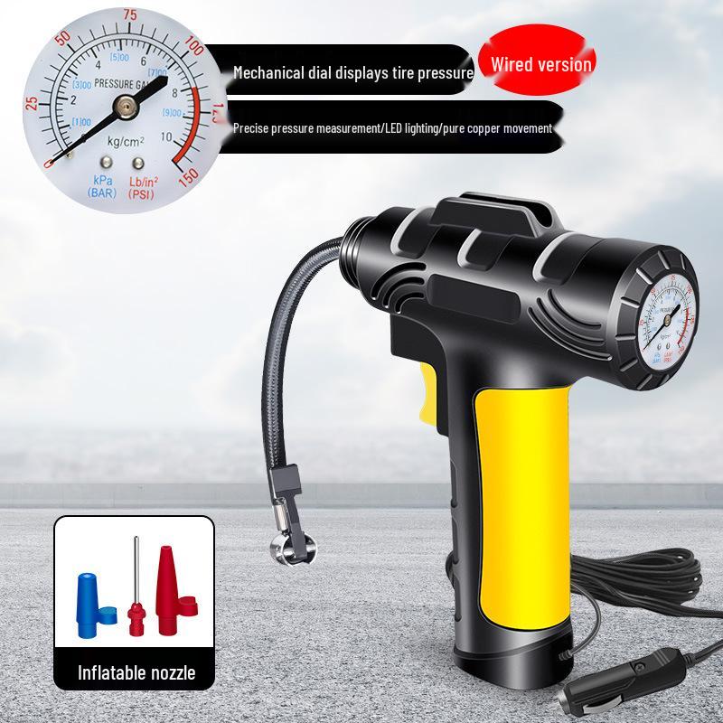 Portable USB Digital Display Car Air Pump for Tires