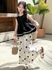 Girls' Summer Set with Wave Point Nine Minute Pants