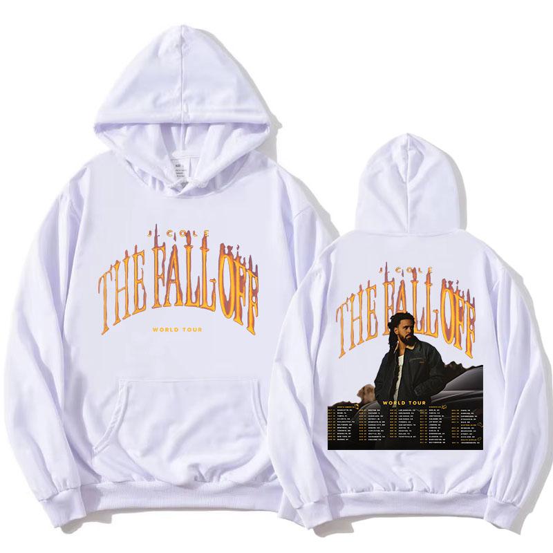 THE FALL OFF Welttournee 2026 Hoodies J. COLE Rapper Design Grafik Sweatshirt Unisex Streetwear Locker Fleece Kapuzenpullover
