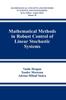 Kniha Mathematical Methods In Robust Control of Linear Stochastic Systems : 50