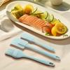 3pcs/Set-Silicone Baking Tool Set Non-Stick Cream Scraper Bread/Cake Butter Spatula Mixer Oil Brush Kitchen Baking Utensils