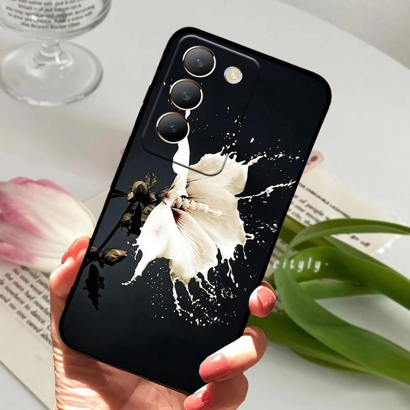 For Vivo V40 SE Case Cool Animals Soft Silicone TPU Phone Cover For Vivo V40 SE 5G Back Cover Bumper Protector Soft Bag TPU Capa