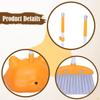 Kids Broom and Dustpan Set Cleaning Toys Little Housekeeping Helper Small for