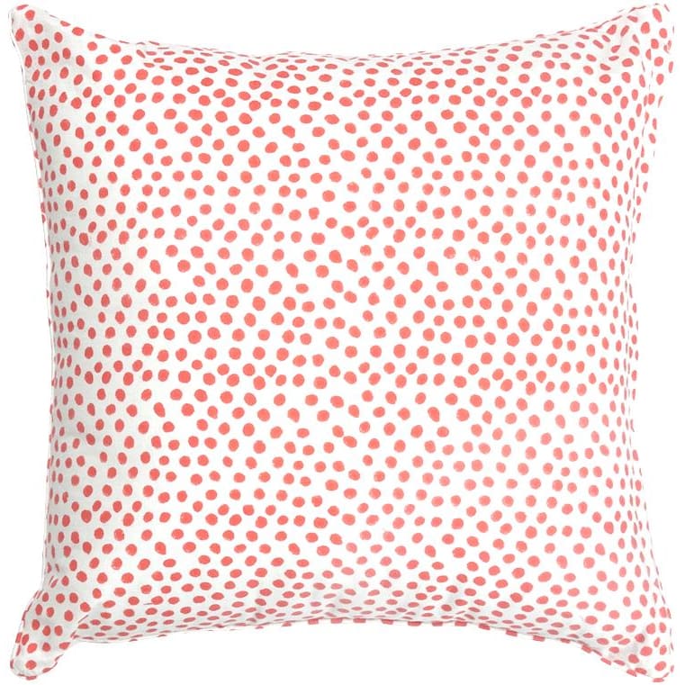

Ikka Dukka Cotton Square Myrah Red Cushion Cover