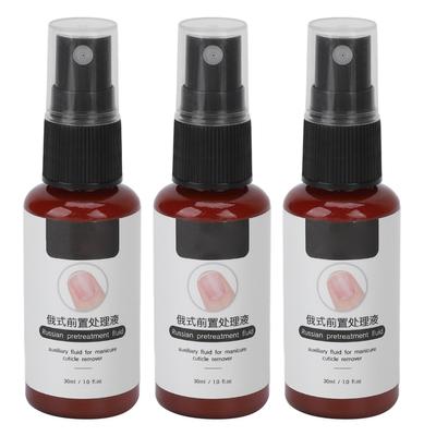 3 ks 30ml Změkčovač nehtové kůžičky Odstraňovač odumřelé kůže Manikúra Pedikúra Umělecký doplněk pro Domácí Salon