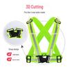 High-Visibility Reflective Elastic Safety Vest