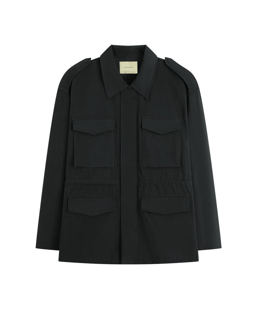 SIYAZU Siot4206 Vintage Field Jacket_Black