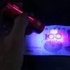 Mini Uv Flashlight With 9leds For Currency Verification And Fluorescence Testing For Camping And Search Scenarios