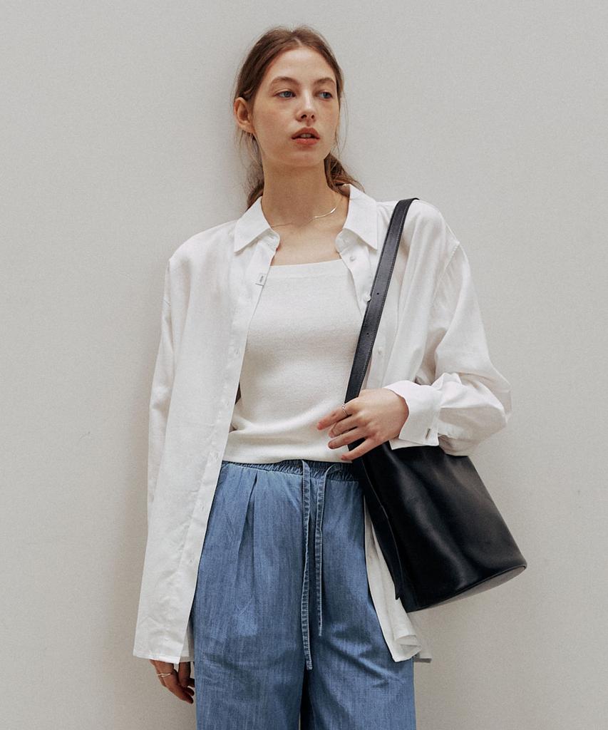 Artid Jane Leather Bucket Bag_3 Colors