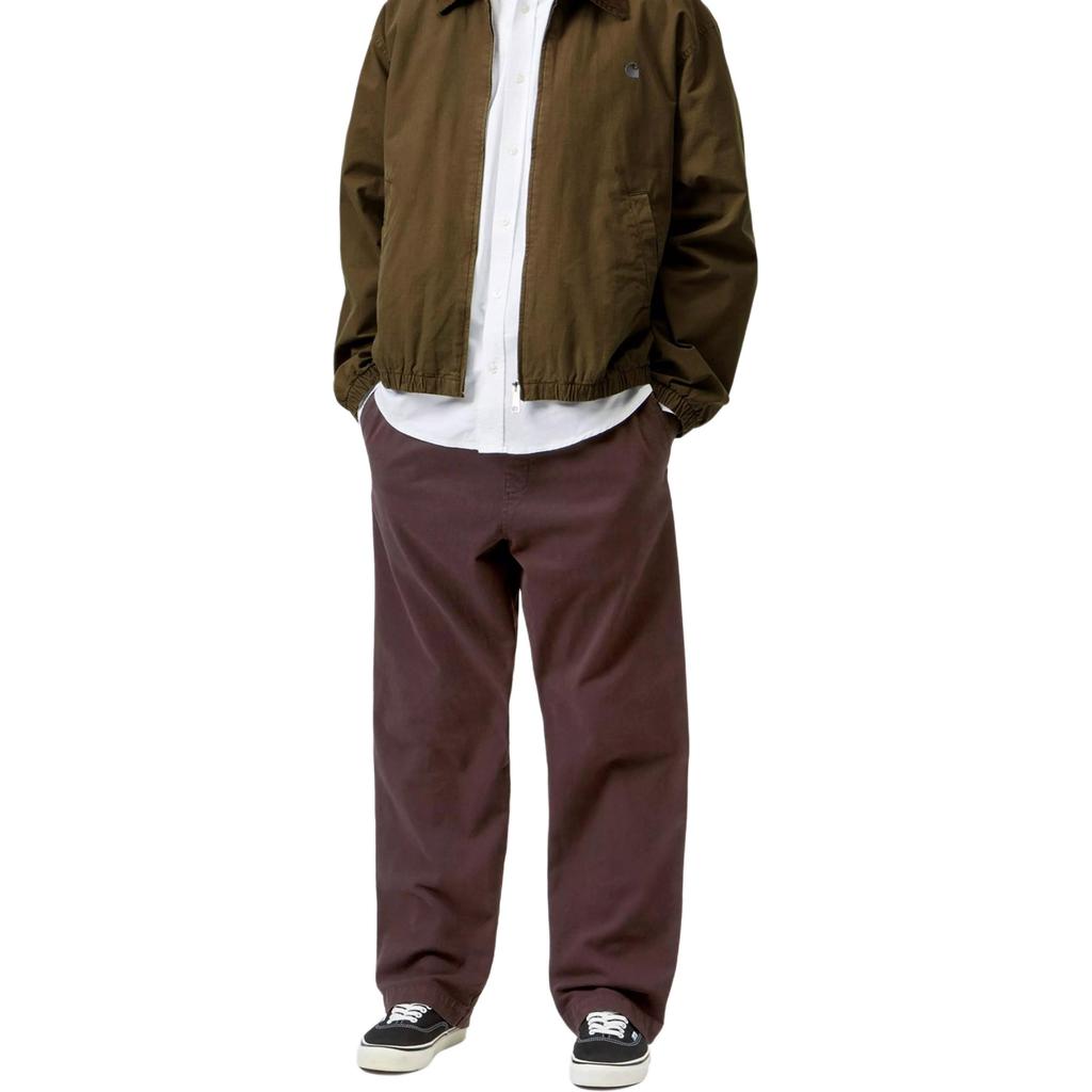 Carhartt WIP SS26 Floyde Pant Loose Square Woven Drawstring Comfortable Casual Pants Unisex Pants I033585-3RD-GD