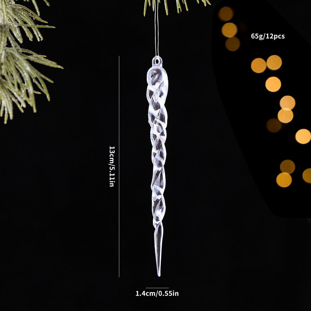 New Acrylic Christmas Tree Ornaments: Reindeer, Angel, and Snowflake Pendants.