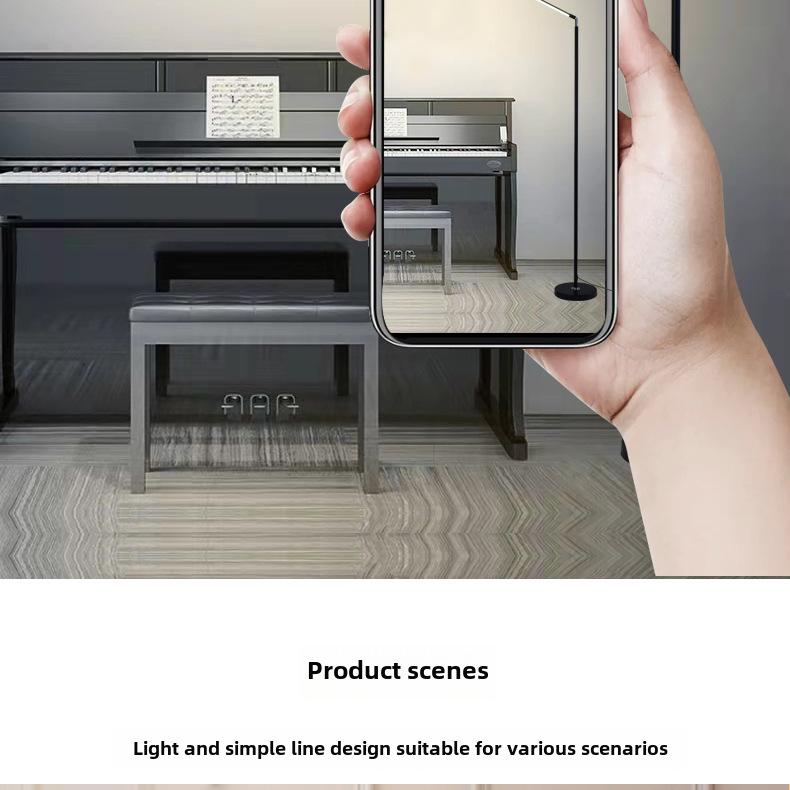 Super Bright LED Floor Lamp for Living Room, Bedroom, Bedside, Reading, Piano, or Eyelash Extension.