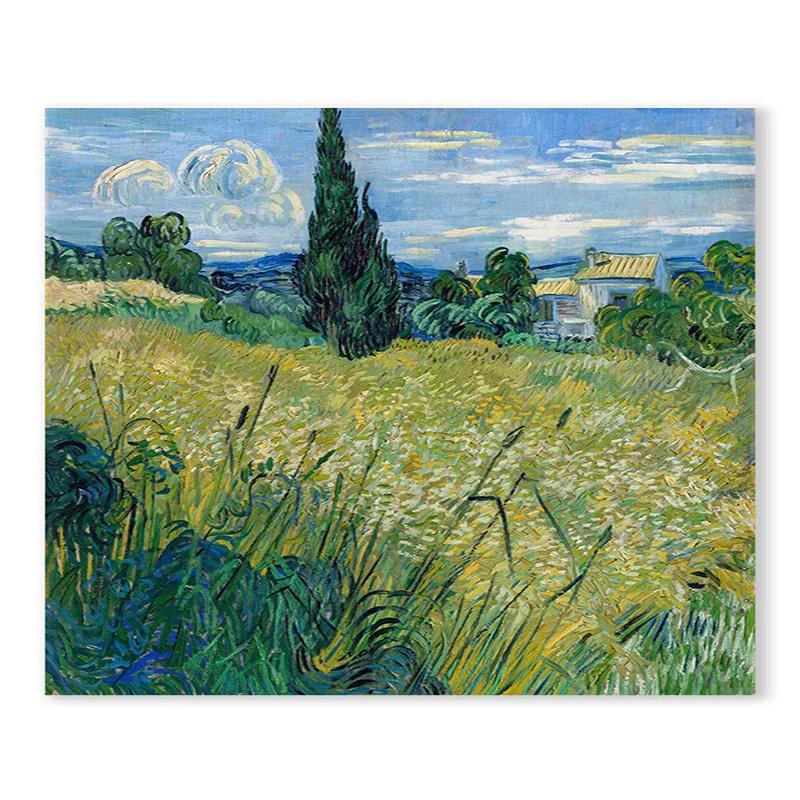 Monet Colour System Landscape Print Wall Art Nordic Village River Alpine Poster Beauty Canvas Painter Living Room Decoration