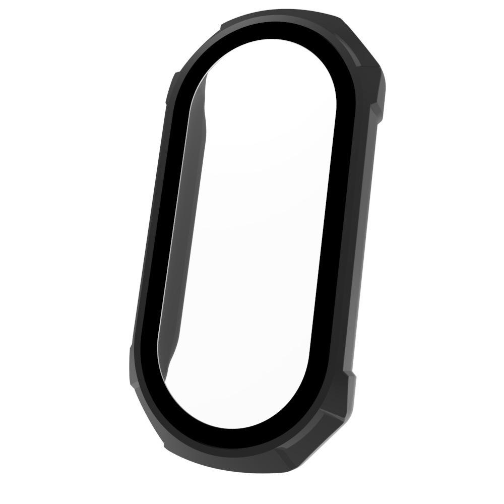 Gehärtetes Glas+ Bumper Case Hülle Für Xiaomi Mi Band 10 Vollschützende Bumper Case Uhrenzubehör