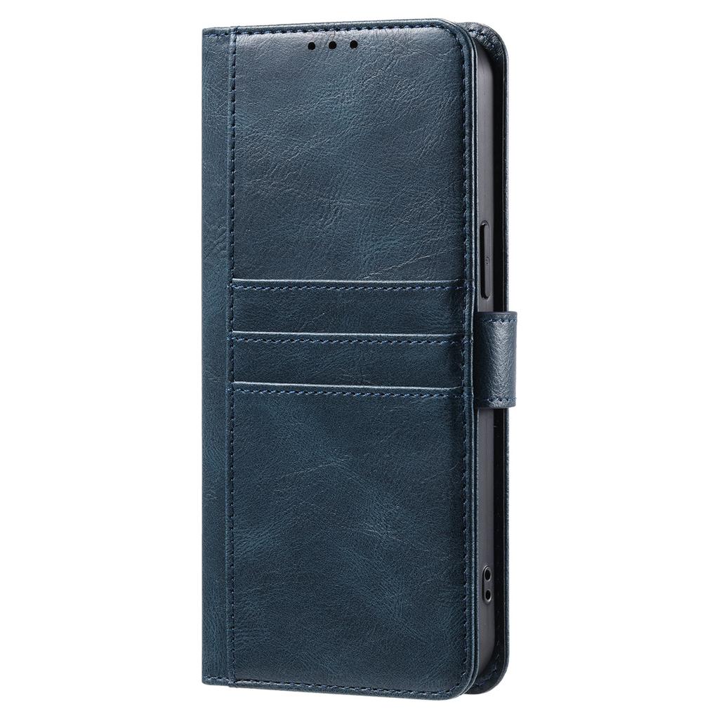 013 Style For Samsung Galaxy A56 5G Case PU Leather Anti-Fall Phone Cover with 6 Card Slots