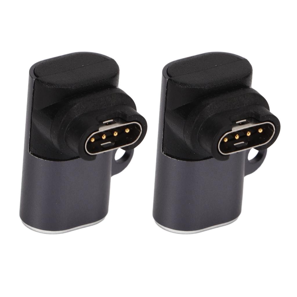 2pcs For Garmin To Type C Female Adapter Professional Mini USB C Adapter for Garmin Smart Watch