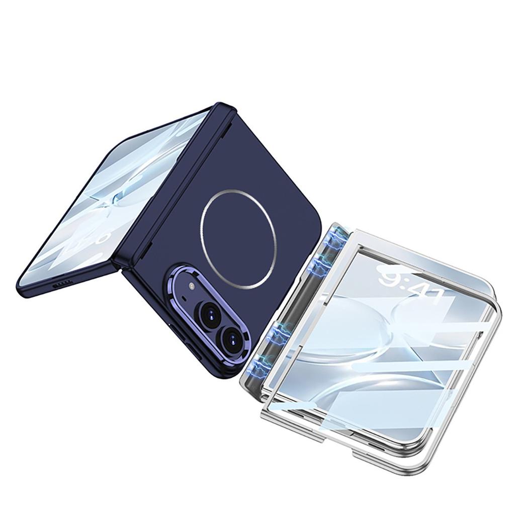 Case for IPhone Ultra 18 Fold Magnetic Shockproof Back Cover for MagSafe Wireless Charging Shell Membrane Hinge Protective Cover