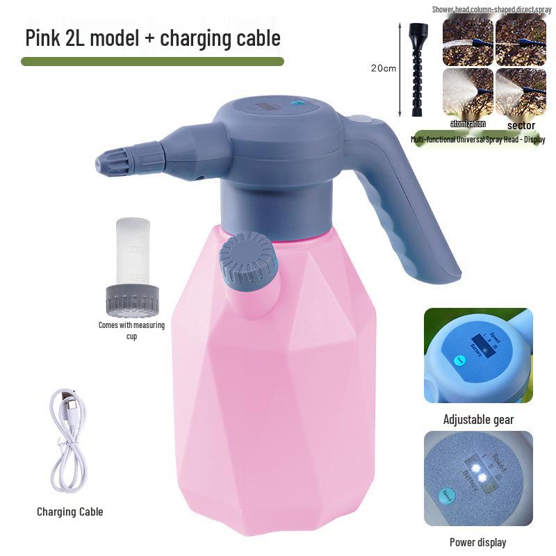 Electric Gardening Sprayer: Multipurpose Watering & Disinfection Can for Household Use