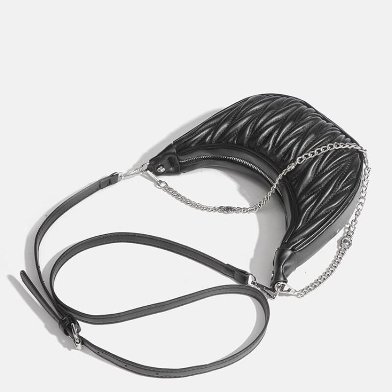 Ny Enkel Damaxelväska Designerväska Trendig Casual Underarmsväska Allmatchande Multifunktionell Kedja Diagonalkorg