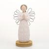 Angel Worship Female Home Sculpture Art Living Room Bedroom Table Decoration Resin Crafts Room Decoration Supplies