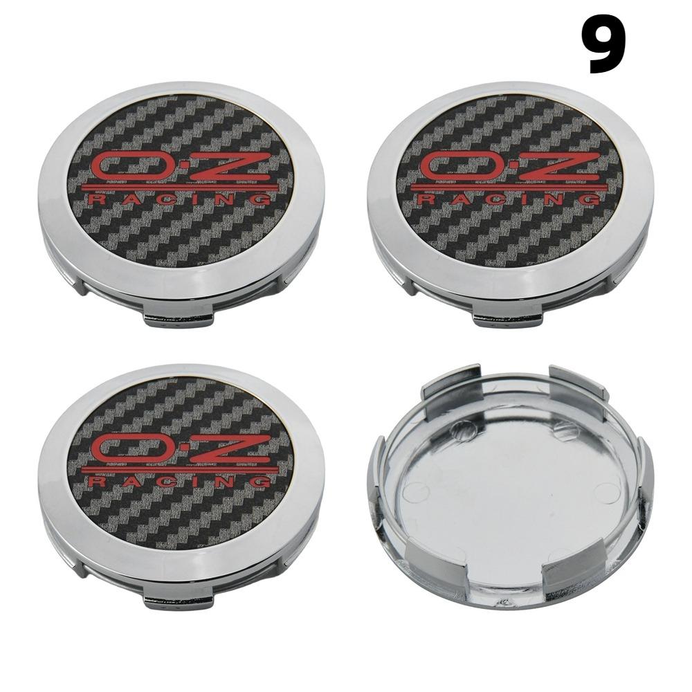 1Set/4PCS 64MM OD / 62MM ID Cap For Rims OZ Logo Wheel Center Cap Sport Car Wheel Cover Hub caps