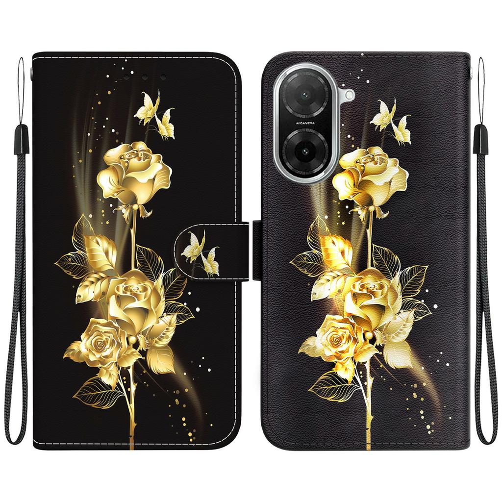 For Xiaomi Redmi A5 NFC (173.45mm) Wallet Phone Case Anti-Drop Leather Flip Cover Pattern Printing