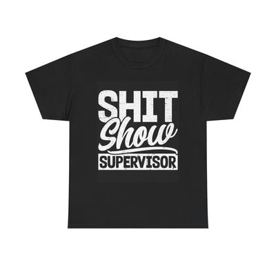 Lustiges Supervisor Grafik T-Shirt Witze Geschenk Manager Mama Papa Unisex Schweres Baumwoll