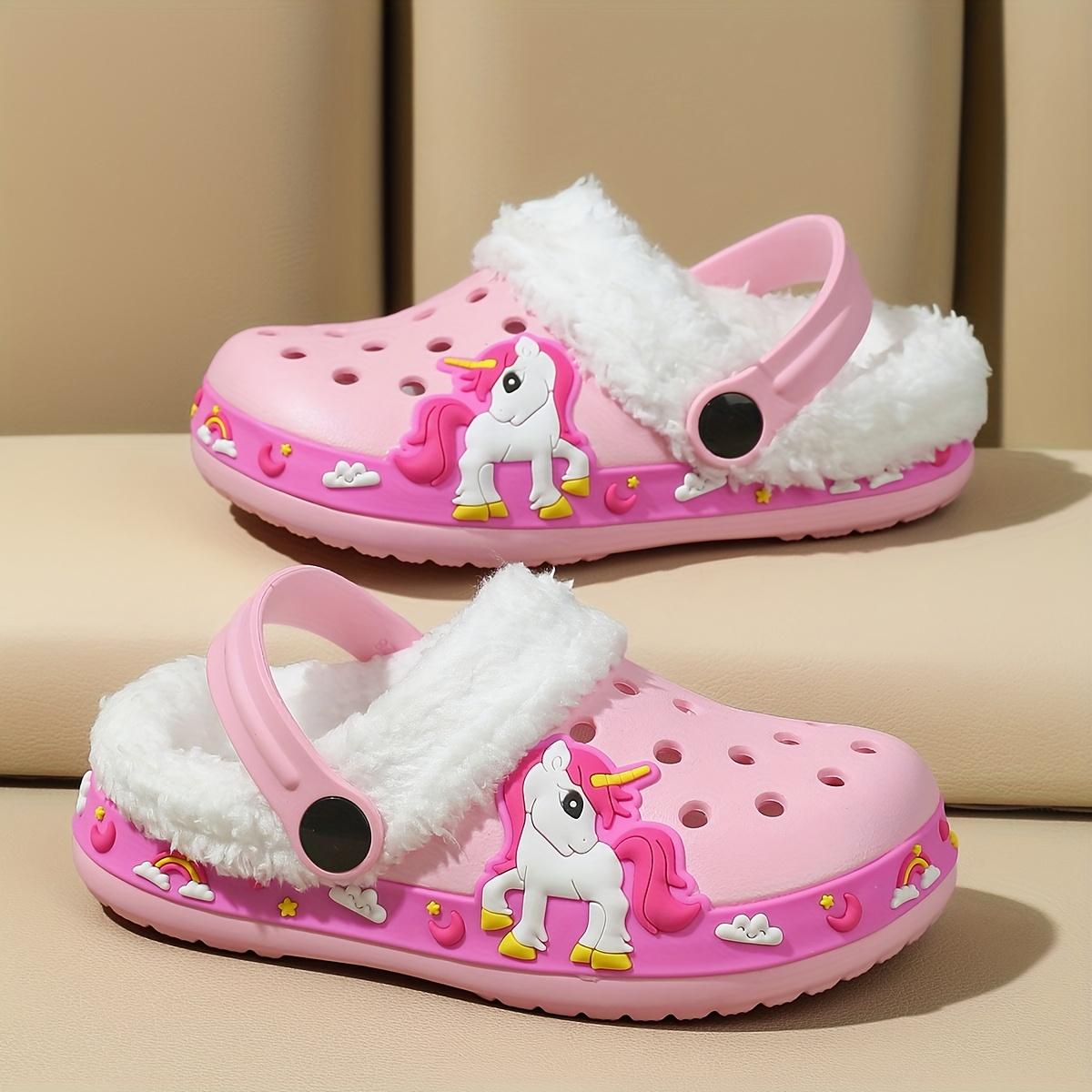 

Флісові EVA Клоги з мультяшним дизайном будівельної техніки - Тепле зимове взуття сліпони для осені та зими, взуття для холодної погоди 35