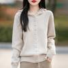 Hooded Sweater Coat for Women Autumn and Winter Loose and Thick Knitted Cardigan Stylish Paired with Long-sleeved Knitted Coat