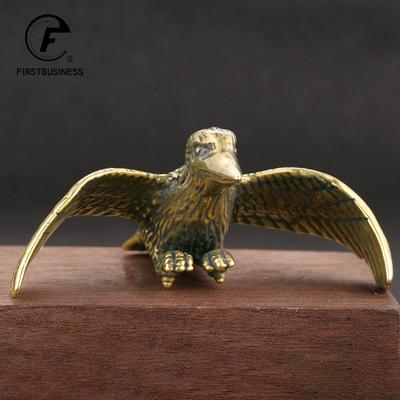 Solid Brass Hummingbird Miniatures Figurines Office Desktop Ornaments Vintage Animal Bird Statue Decorations Crafts Collections