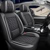 All-Season Full Leather Car Seat Cover, Dirt-Resistant, Universal Fit, Comfortable Hand Feel