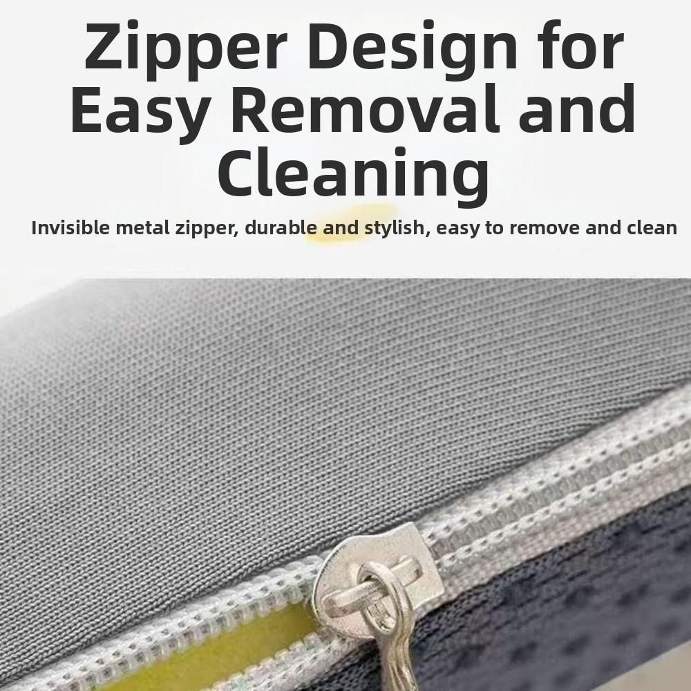 Thickened Office Seat Pads with Zipper Tailbone Pillow Chair Chair Cushion Adults