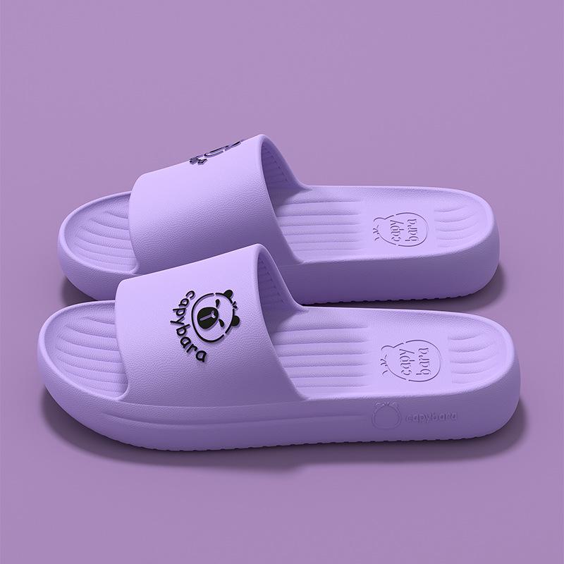 Eva Non-Slip Thick Bottom Slippers: Summer Indoor/Outdoor Options for Men & Women, Odor-Free Comfort