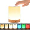 Night Light for Kids Baby Dimmable Touch Lamp 13 RGB Colors 5 Brightness Portable Rechargeable Bedside Table Lamp for Nightstand
