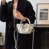 Geantă de mână retro pentru femei, geantă de umăr crossbody tote de culoare uni cu curea de umăr ajustabilă pentru navetă, petrecere, întâlniri